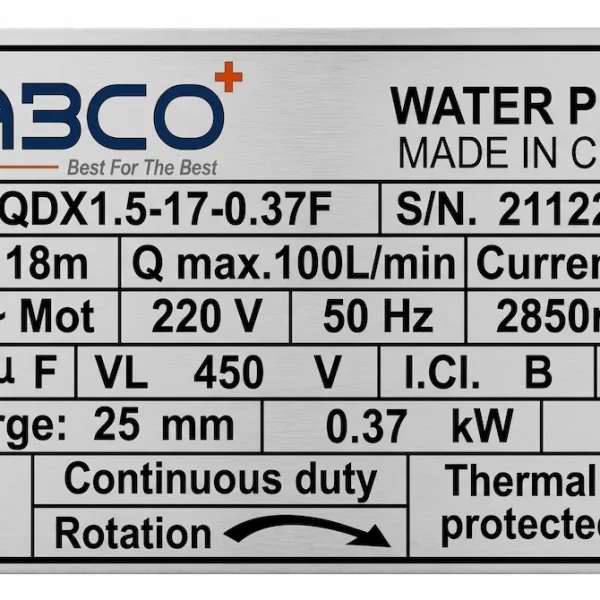 ABCO-QDX1.5-17-0.37F-nameplate
