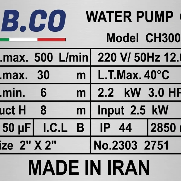 ABCO-CH300-Nameplate