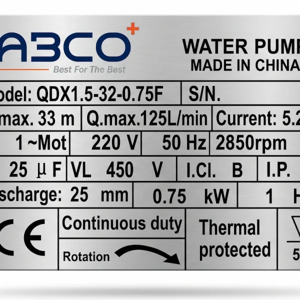 ABCO-QDX1.5-32-0.75F-nameplate
