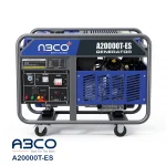 موتور برق بنزینی ۱۰ کیلووات دو سیلندر سه فاز آبکو مدل A20000T-ES