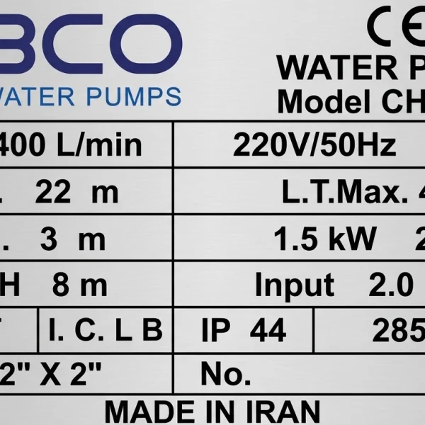 ABCO-CH200A-Nameplate
